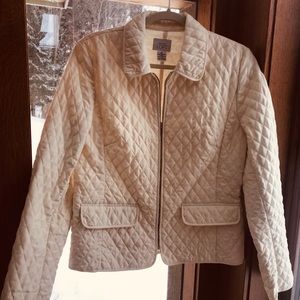 Ann Taylor Quilted Jacket Blazer